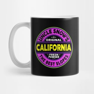 Skiing California Lake Tahoe Truckee Big Bear Mug